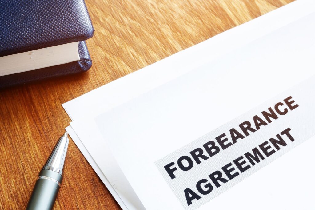 house forbearance agreement