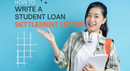 How to write a student loan settlement letter sample