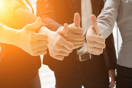 four thumbs ups