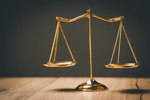 picture of a gold scale