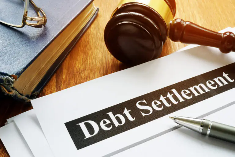 Debt,Settlement,Documents,And,Gavel,In,The,Court